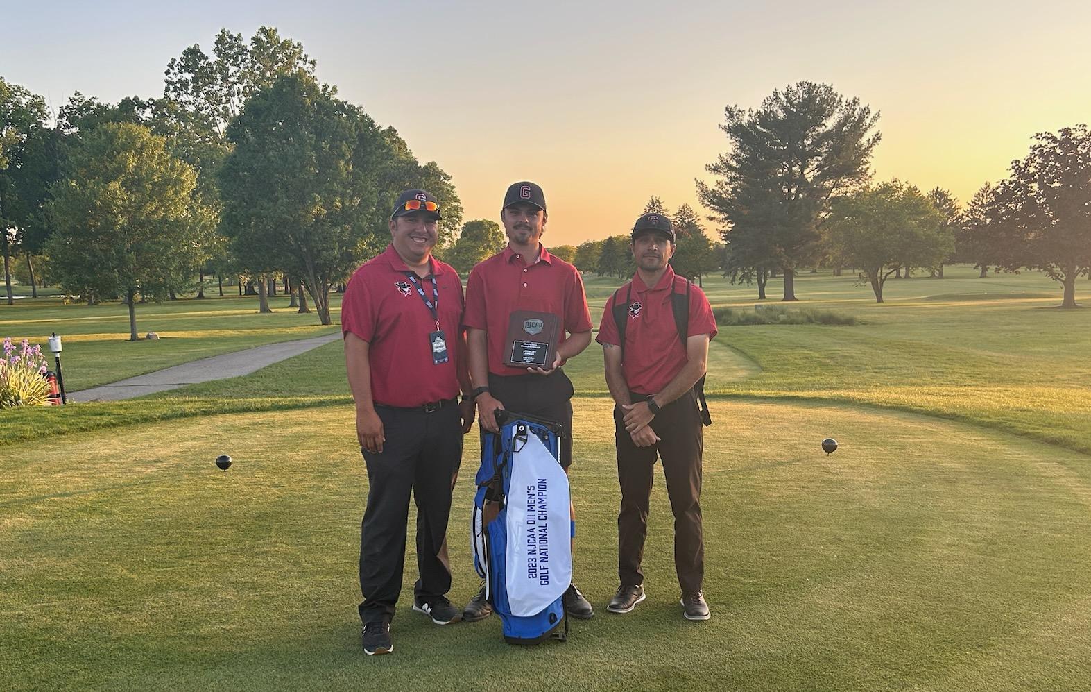 GCC's Warner Beach wins the 2023 NJCAA Division 2 Individual Champion