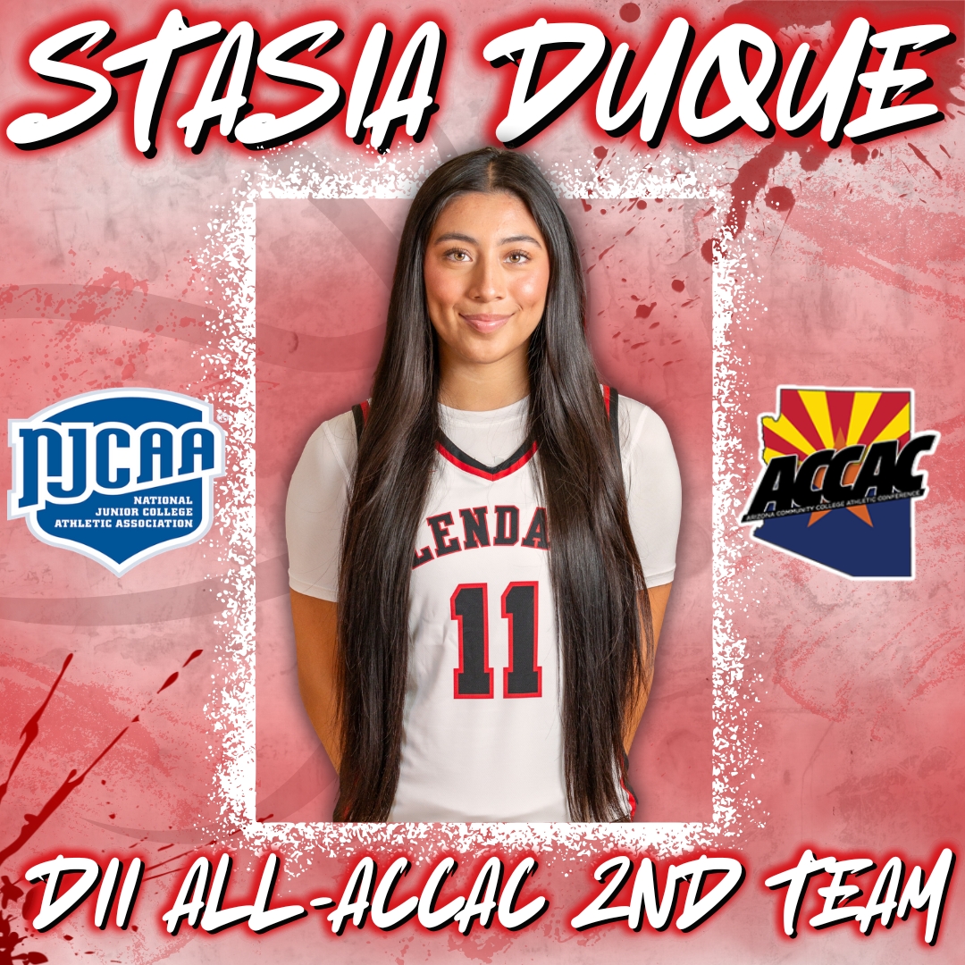 Congratulations to Stasia Duque on her Post Season Honors. Congratulations Stasia!