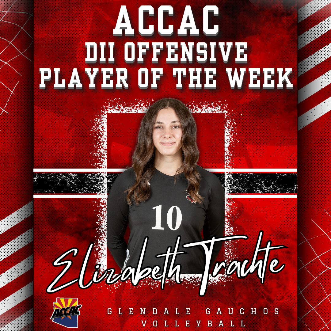 Elizabeth Trachte Named ACCAC D2 Offensive Player of the Week